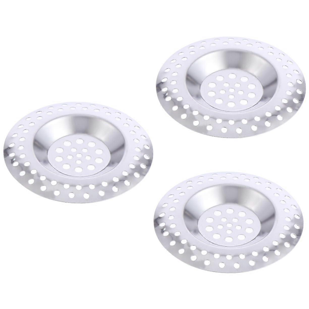30 pcs Filter Protector Sink Kitchen Drain Cover Leak Plug Stainless Strainer Bathroom