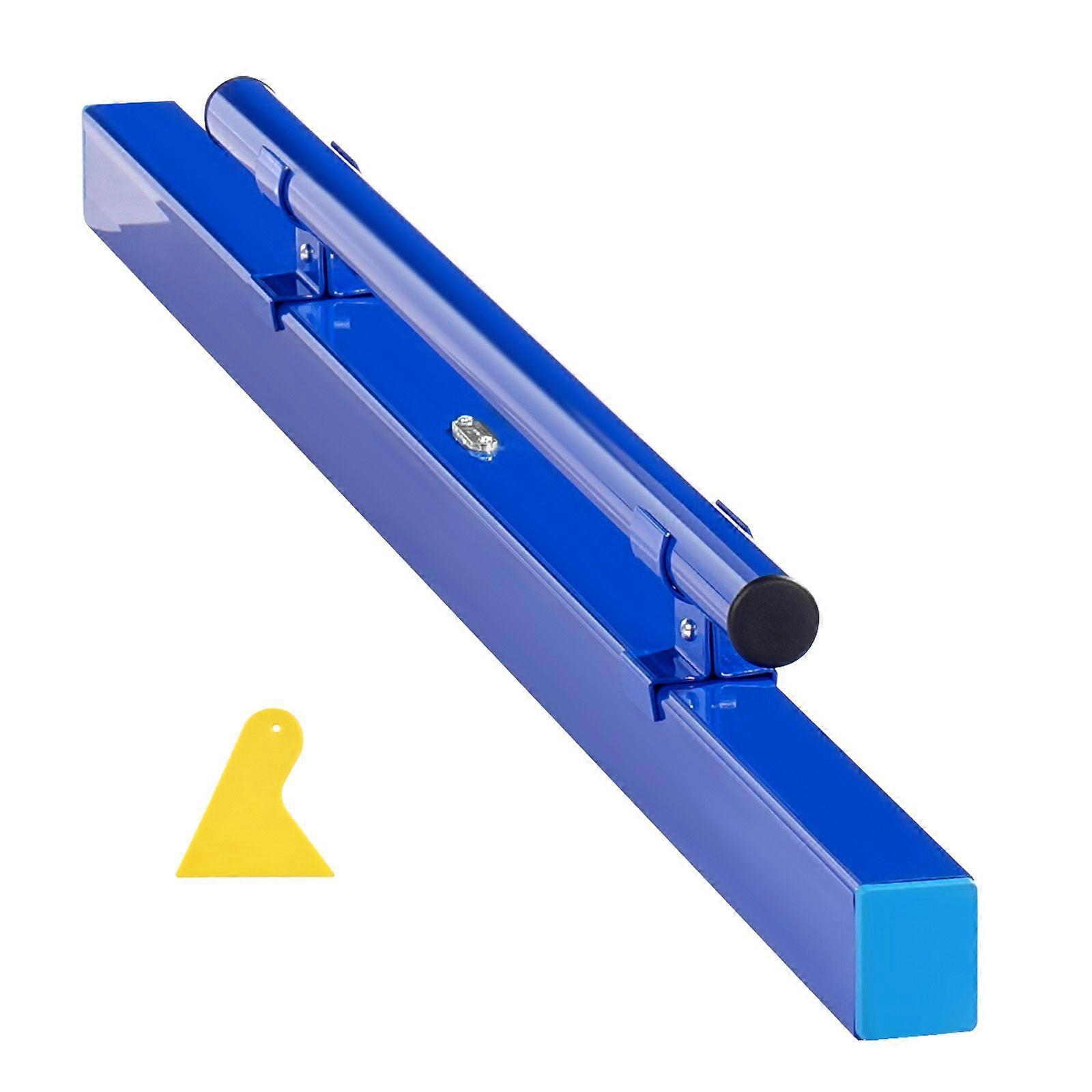 Concrete Screed, 48 Inch Screed with Level Vial, Easy Cleanup & End Cap Design, Aluminum Lightweight & Reversable Handle