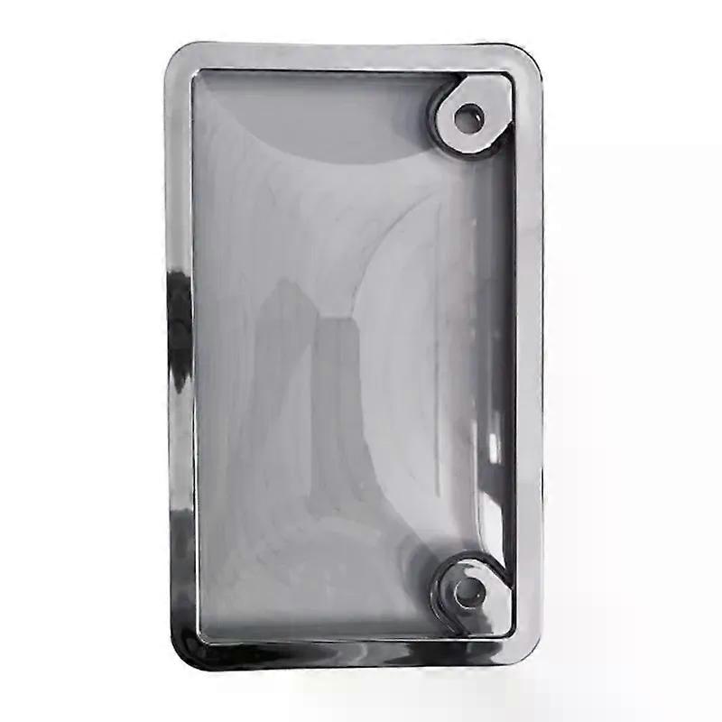A70F Motorcycle License Plate Frames License Plate Holders Cover ABS Plastic
