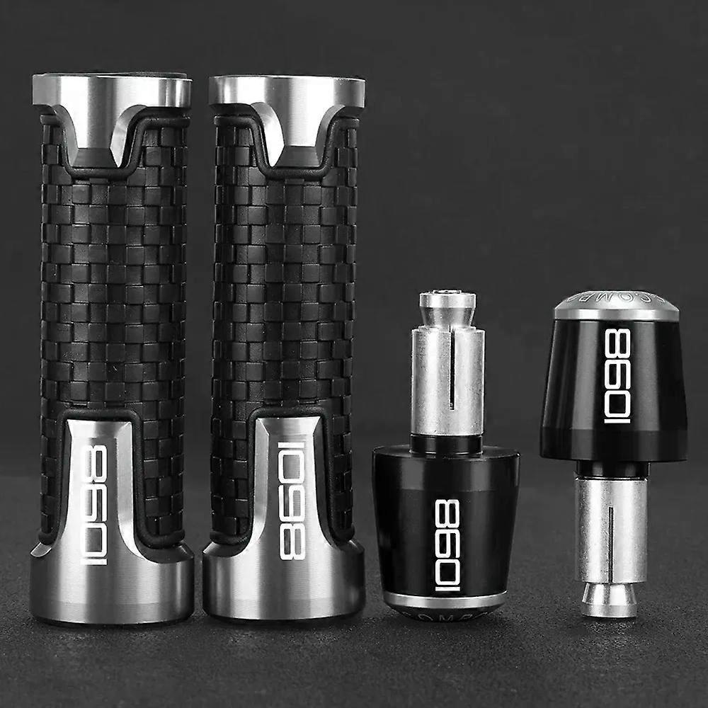 Applies to Applies to For Ducati Diavel 1198 1098 848 1200 796 696 Handlebar End Plug Slider Counterweight Handlebar Ends 7/8'' Handle Bar Cap Cover