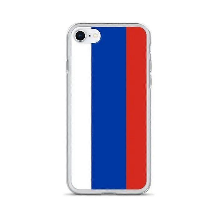 iPhone Case - iPhone SE 2020 - Russian Flag - Soft - Multicolored - Vertical
