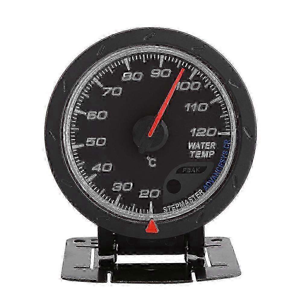 Universal Digital Blue Led Water Temp Temperature Gauge 20-120 Range Meter For Auto Racing Car
