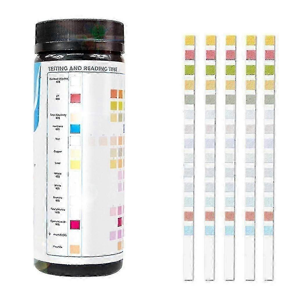 Dww-14-in-1 Drinking Water Test Kit Water Quality Test For Well And Tap Water 100pcs