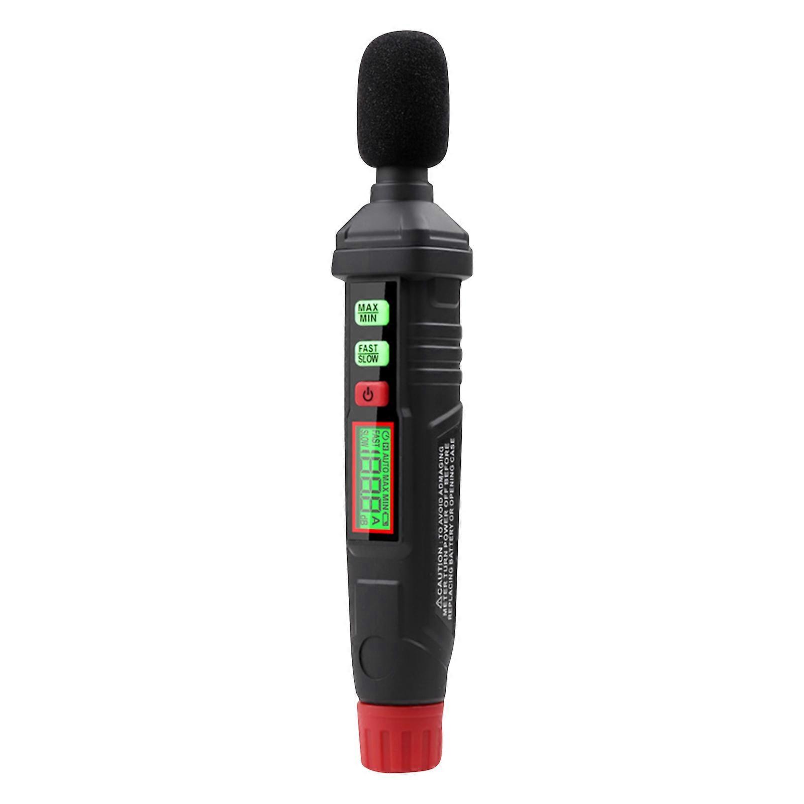 Digital Sound Level Meter Noise Tester Sound Detector Decible Monitors 30-130dB AudiosMeasuring Instrument Alarm Decibel
