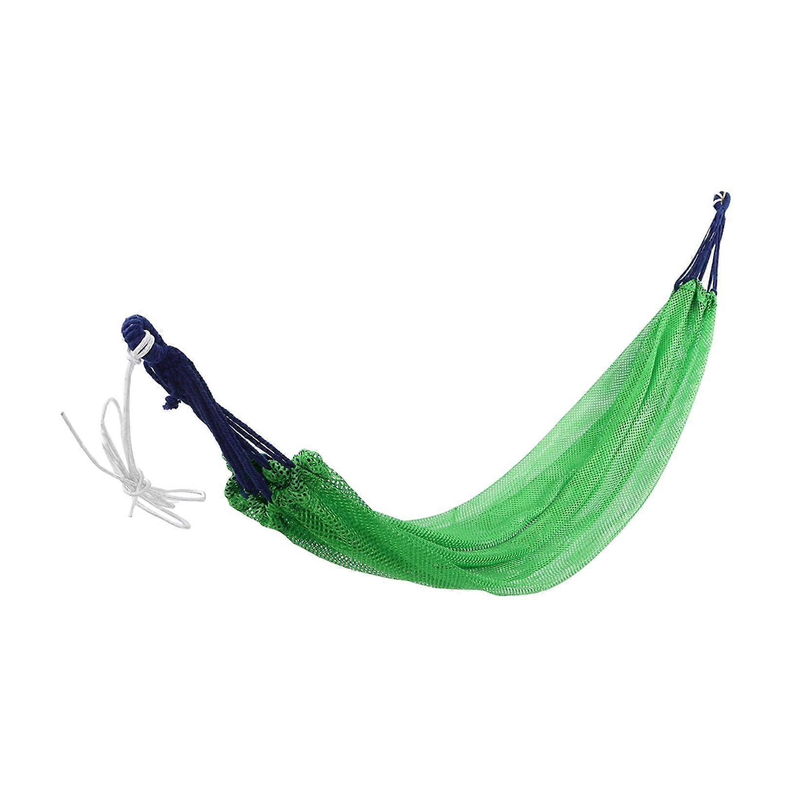 Single person Outdoor Camping Hammock Breathable Mesh Hanging Chair Net For Beach And Travel