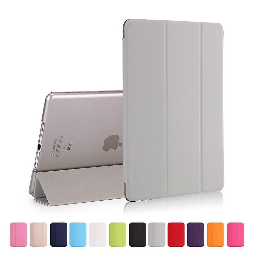 iPadille 9,7 tuuman (2018) (2017) magneettinen kolmiosainen jalusta nahkakotelo Smart Awake Sleep -tabletin kansi
