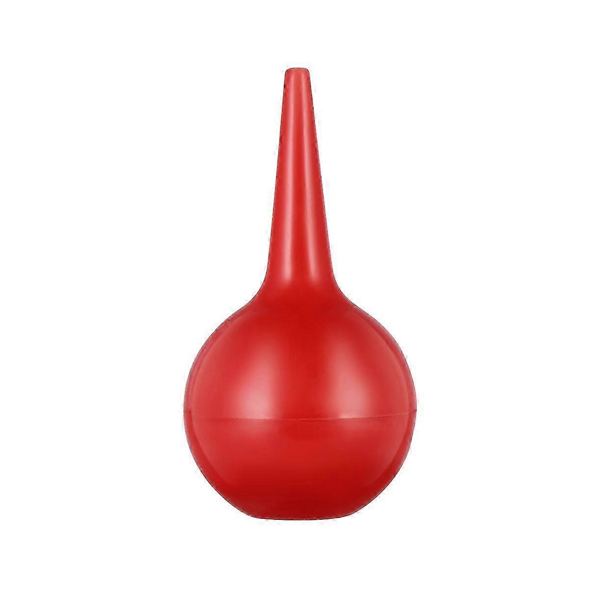 UEETEK 30ml Ear Bulb Ear Washing Rubber Suction Sucker Squeeze Bulb Red