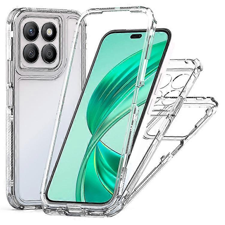 Compatible For Honor X8b 4G Clear Case Acrylic+TPU Phone Cover Precise Lens Cutouts