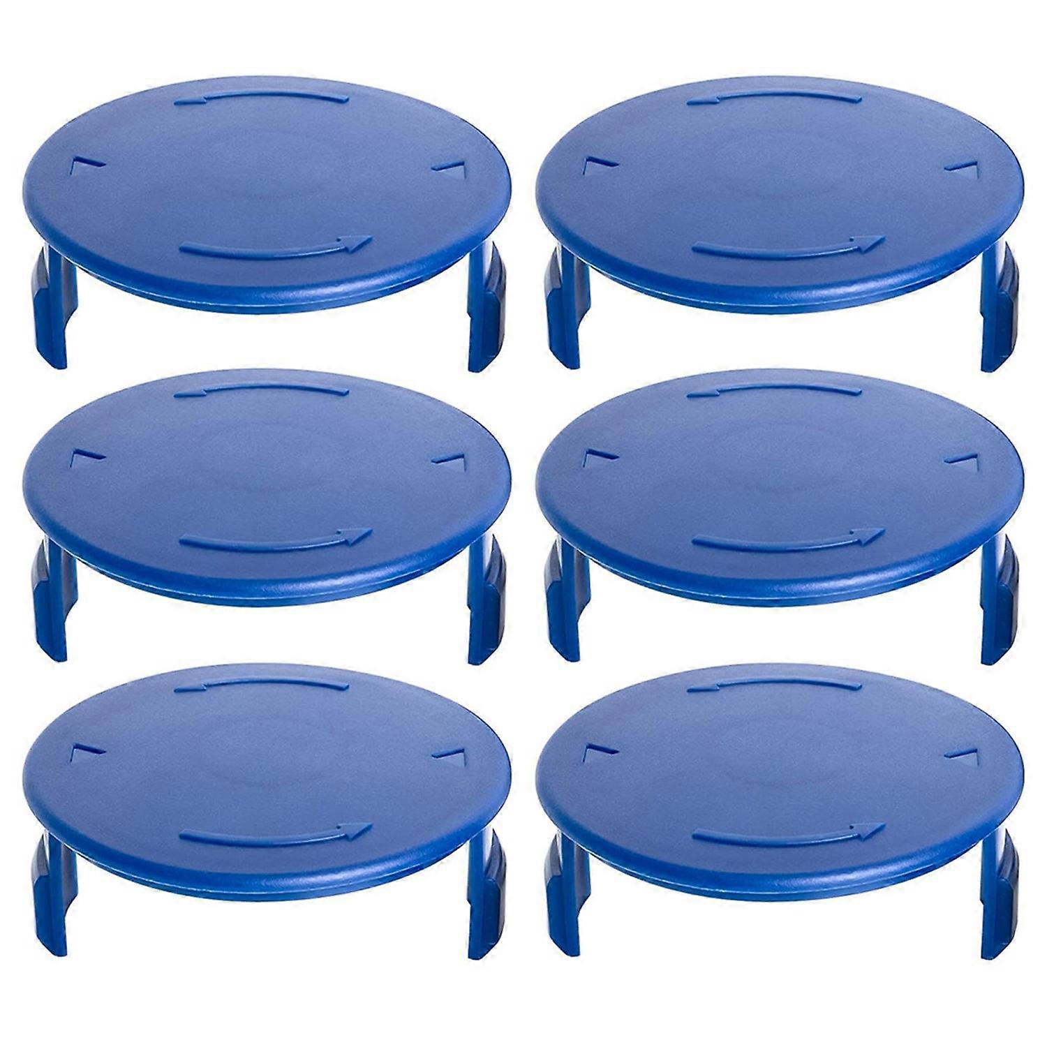 6PCS Plastic Spool Cap for Kobalt KST 120X-06 120X 40V Lawn Mower Replacement Part, TLK-01-1