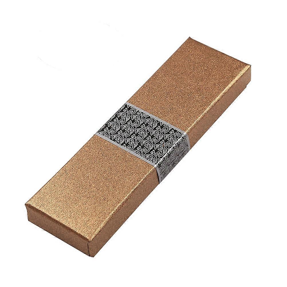 Pen Cases Wedding Gold 18x5x2.5cm Rectangular Shape