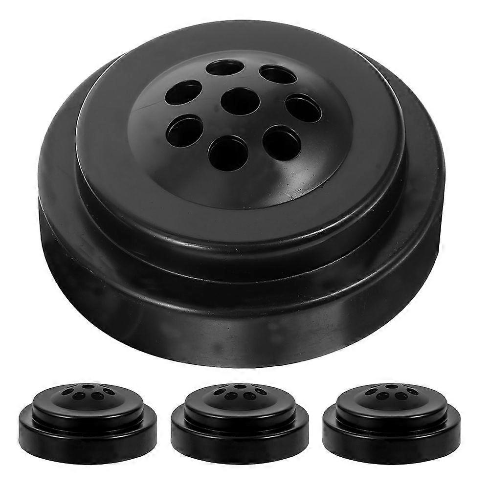 4 stk mini flaggholder stativ små flagg stativ kontor utendørs flaggholder skrivebord 8-hulls flaggstativ