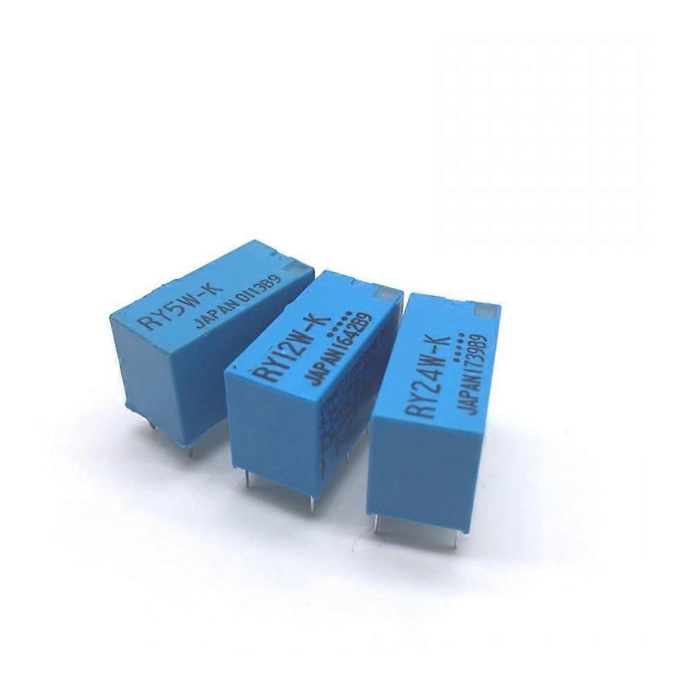 10pcs RY12WK 12V DPDT Signal Relay 8 Pin 1A Miniature Relay Control Relays