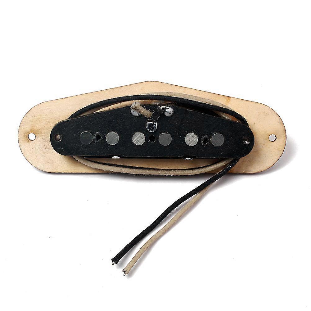 Pickup Frame Single Coil Flat Humbucker Pickup Compatibility Synthetic Material Mounting Ring for DIY Projects 1Pack