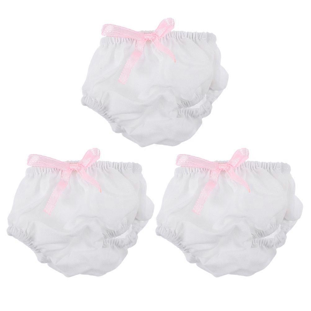 Cloth Diapers For Babies Doll Diapers Pretend 3Pcs