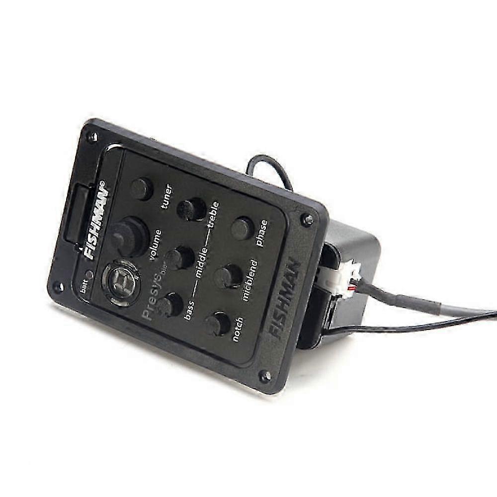 Fishman Presys 301 Microphone Hybrid Dual Mode Preamplifier Equalizer Tuner Piezo Pickup Metronome SZRH A-R5842