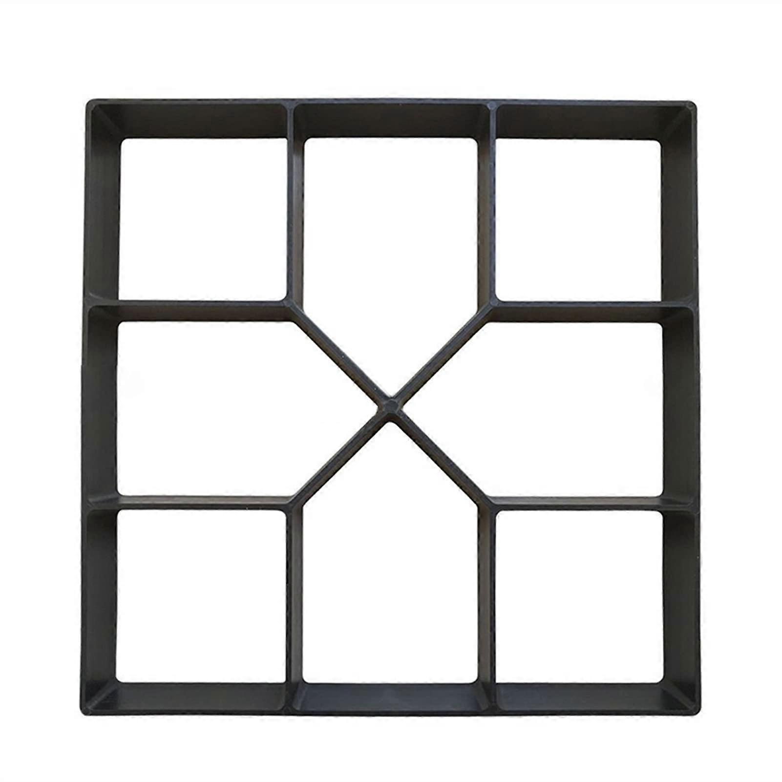 Paving Mould for Concrete Pathways, Durable Garden Formwork Mould, Green Tool Shapes for Landscaping and Driveways