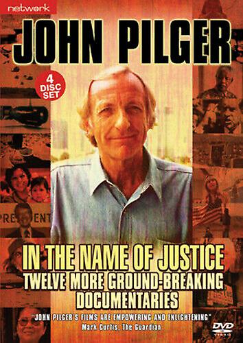 John Pilger In the Name of Justice DVD (2007) John Pilger cert E 4 discs - Region 2
