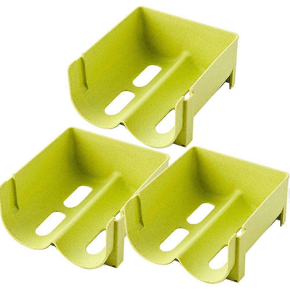 3Pcs Multi-function Beer Rack Stackable Beer Beverage Storage Rack Plastic Soda Can Holder Kitchen Rack