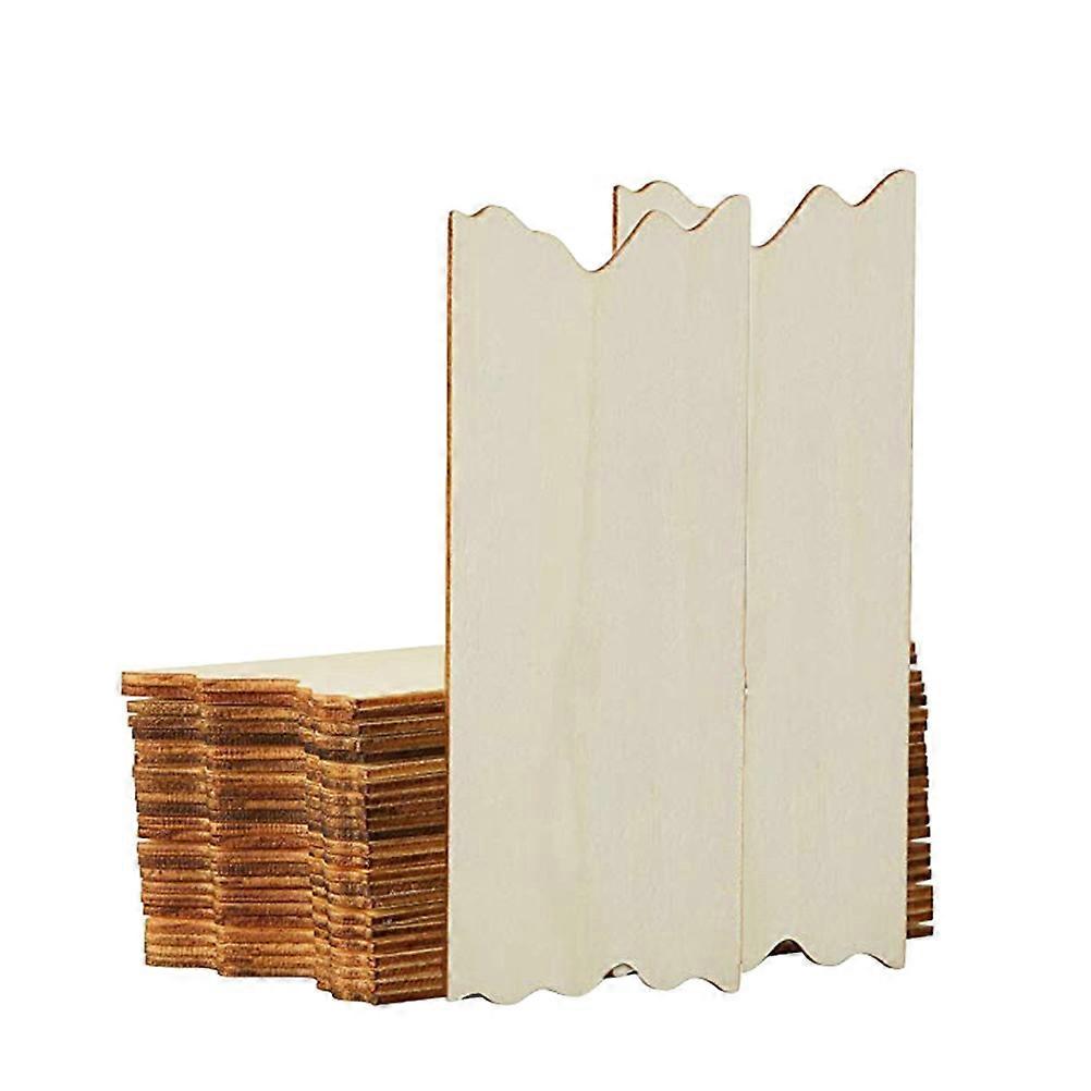 Beige Craft Hanging Board for Decoration Made of Synthetic Material Great for DIY Projects 24 Pieces