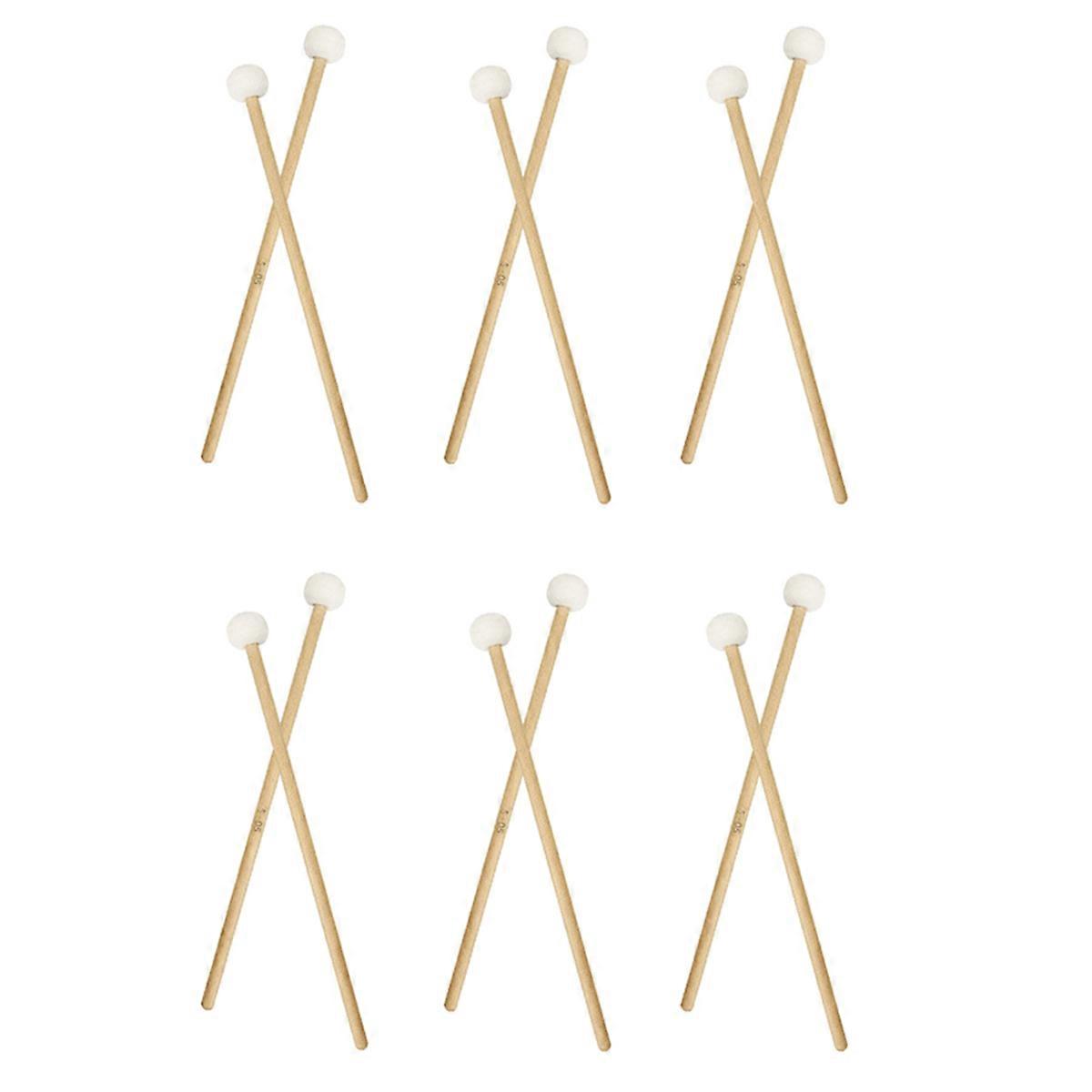 Lot de 2 maillets en feutre souple, 385 mm