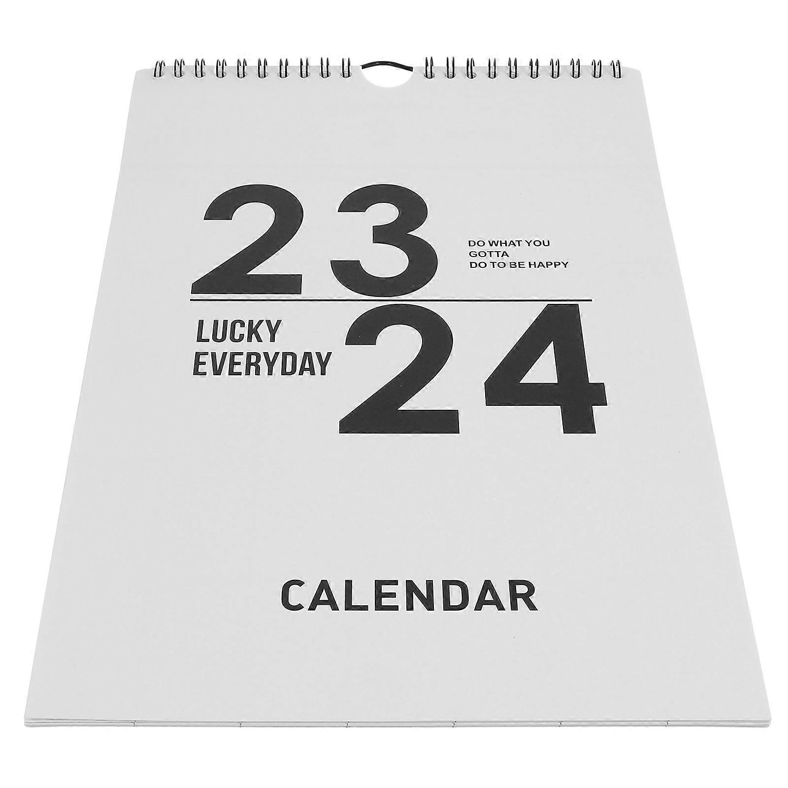 Room Hanging Calendar Appointment Calendar Rectangular Shape Simple Design 43X29CM Paper Wall Decoration 1Set