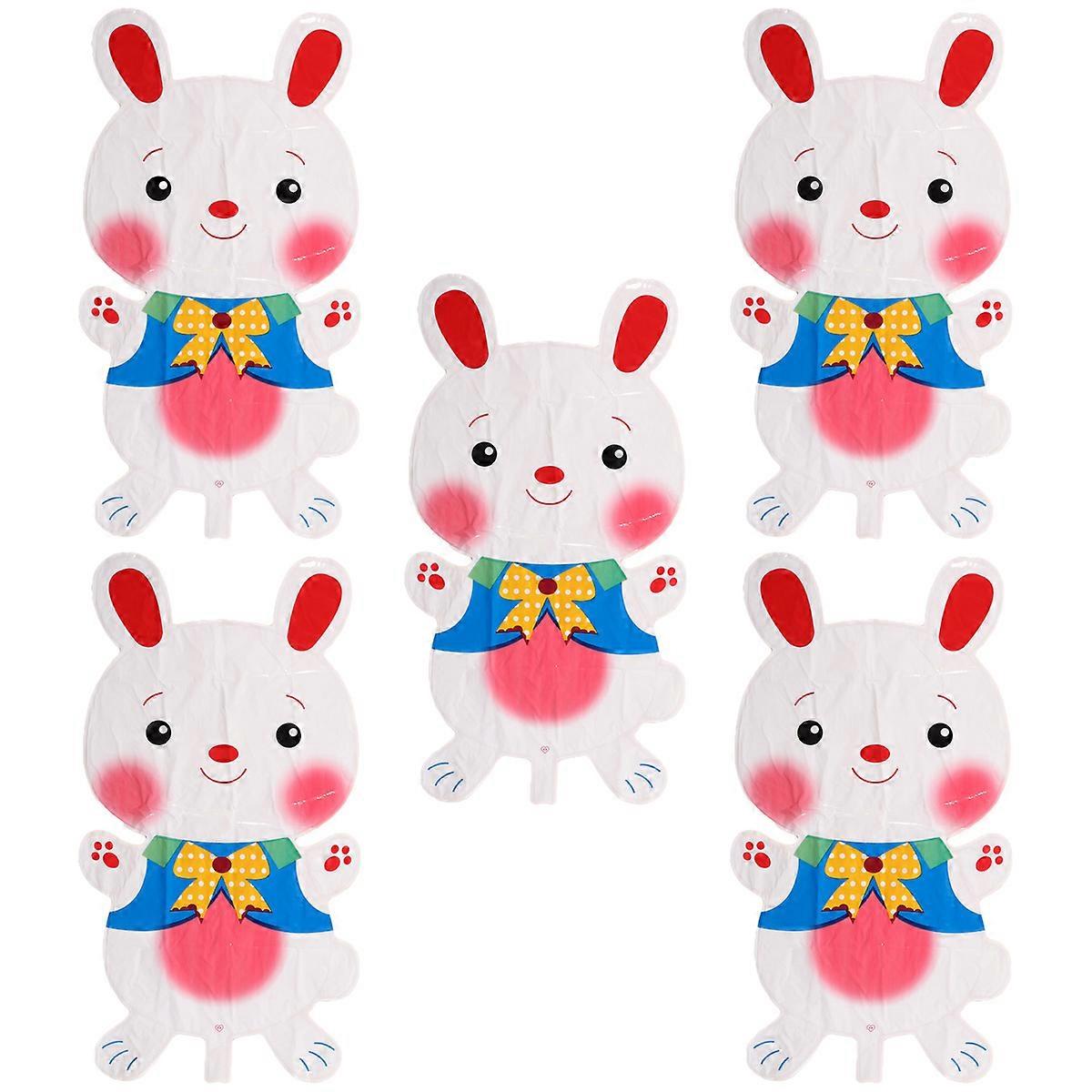 الأرنب تحت عنوان عيد ميلاد حزب احباط بالون حزب الديكور للأطفال 5 قطع