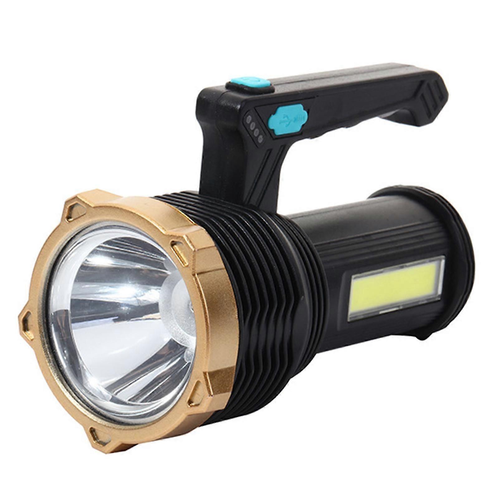 2025 Latest Model Rechargeable LED Flashlight with Handle High Lumens Super