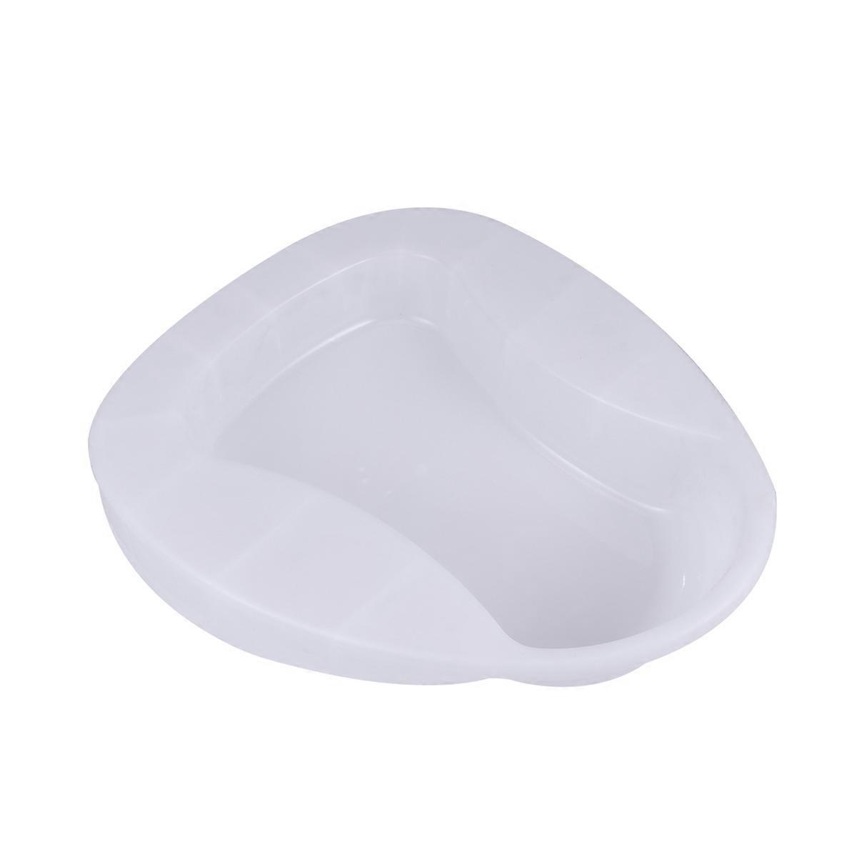 Bed Pan for Elderly Women Comfortable PP Material Home Use Hospital 14.2X11.8X2.4in 1Pcs