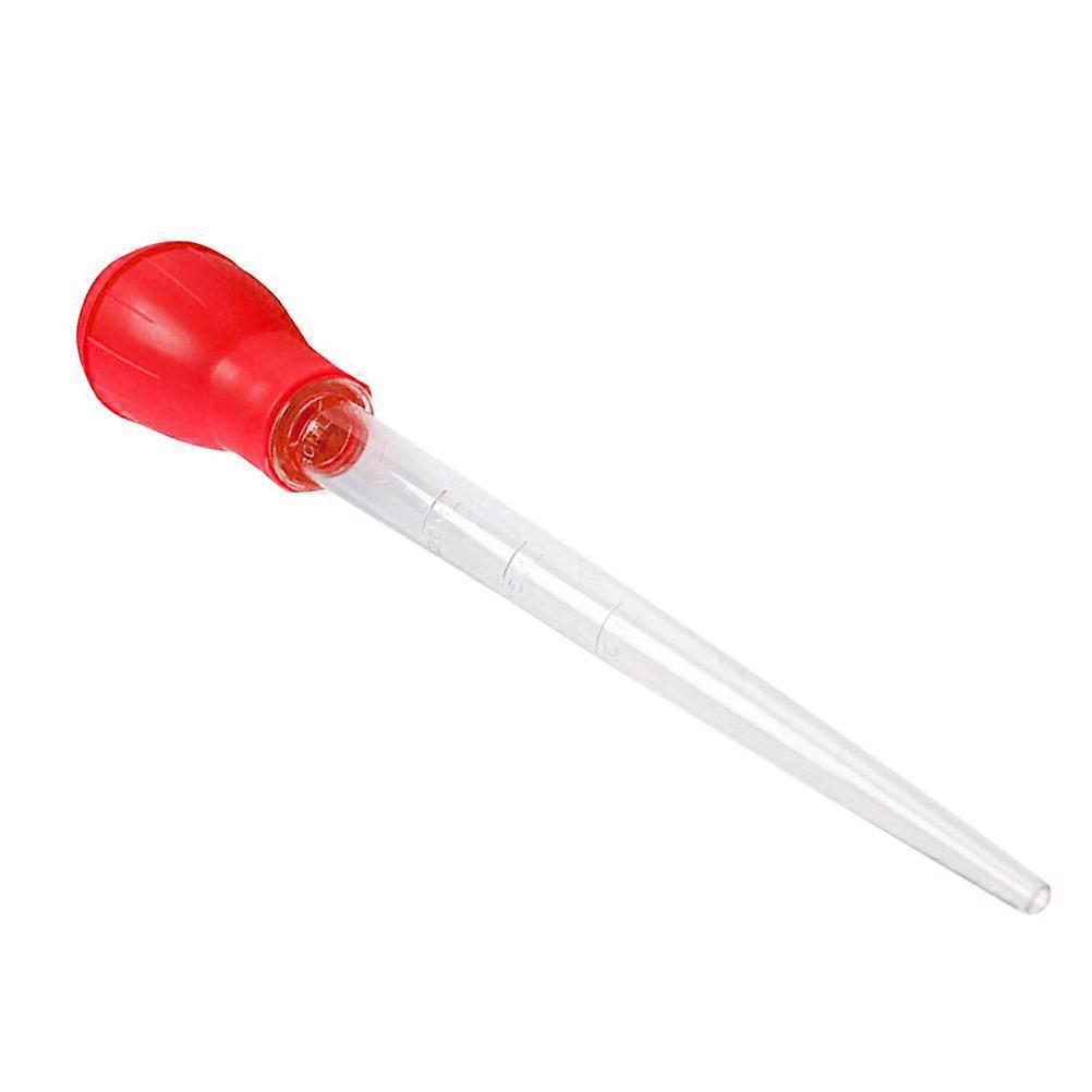 Fish Waste Siphon Aquarium Pipette Water Changing For Aquarium Owners Red 30ml 2Pcs