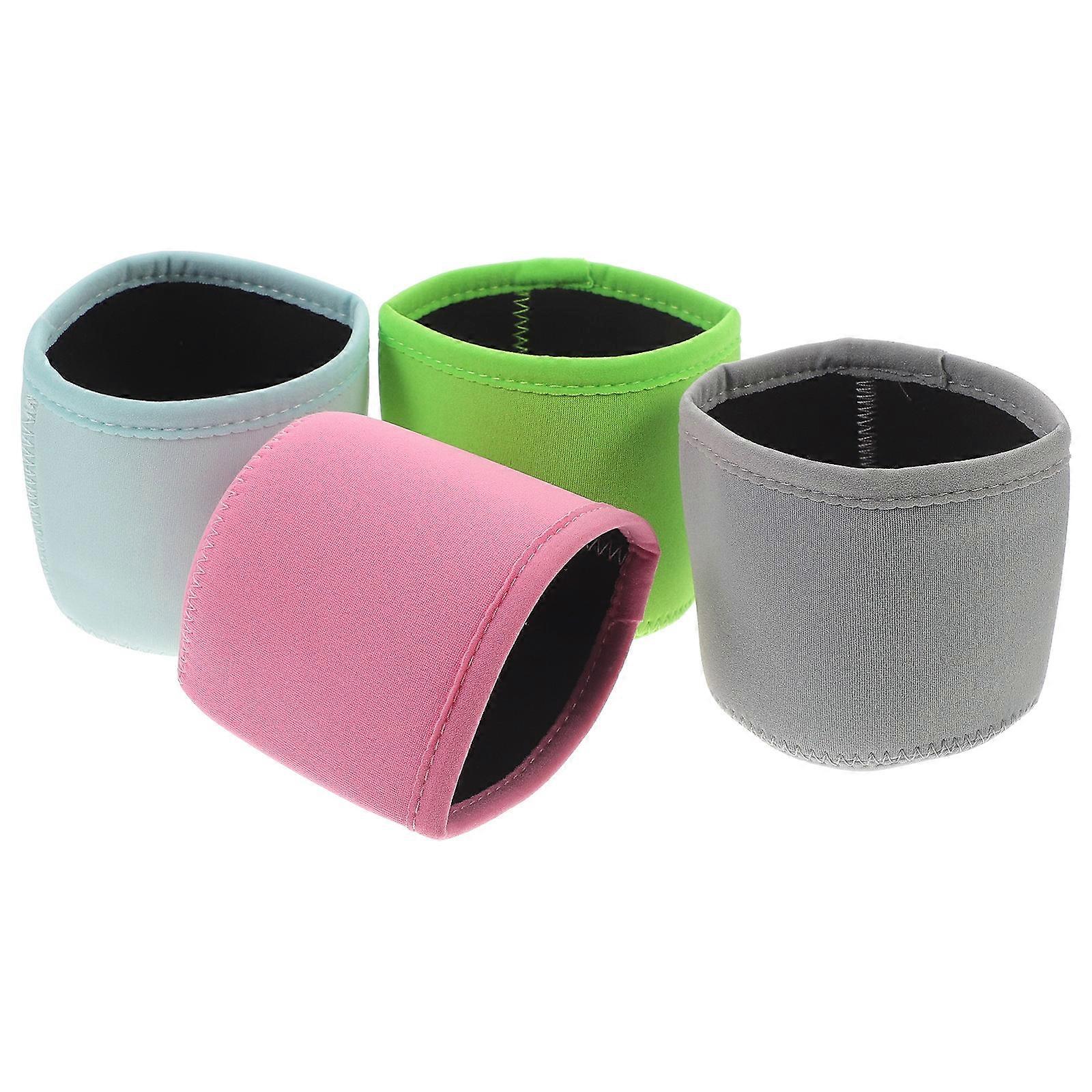 Reusable Ice Cream Sleeve Insulated Sleeves Ice Cream Container Family Members Blue 4Pcs
