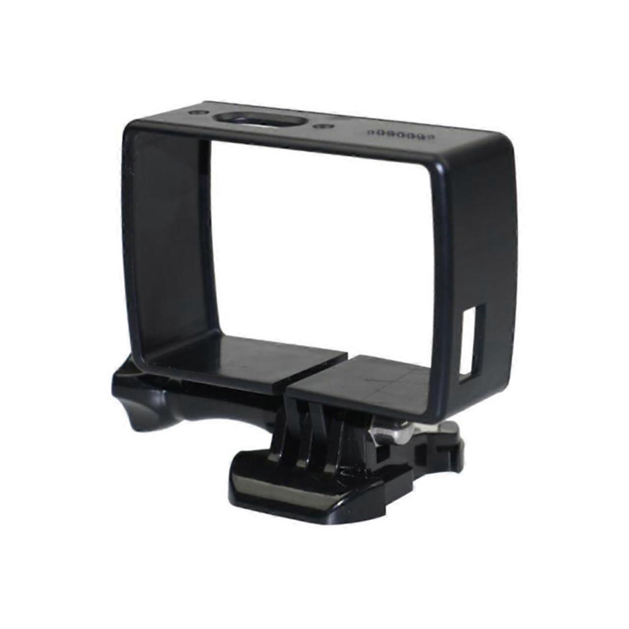 Black Camera Protection Frame for Frame Compact Mounting Protection Against Impacts Scratches for Action Cameras