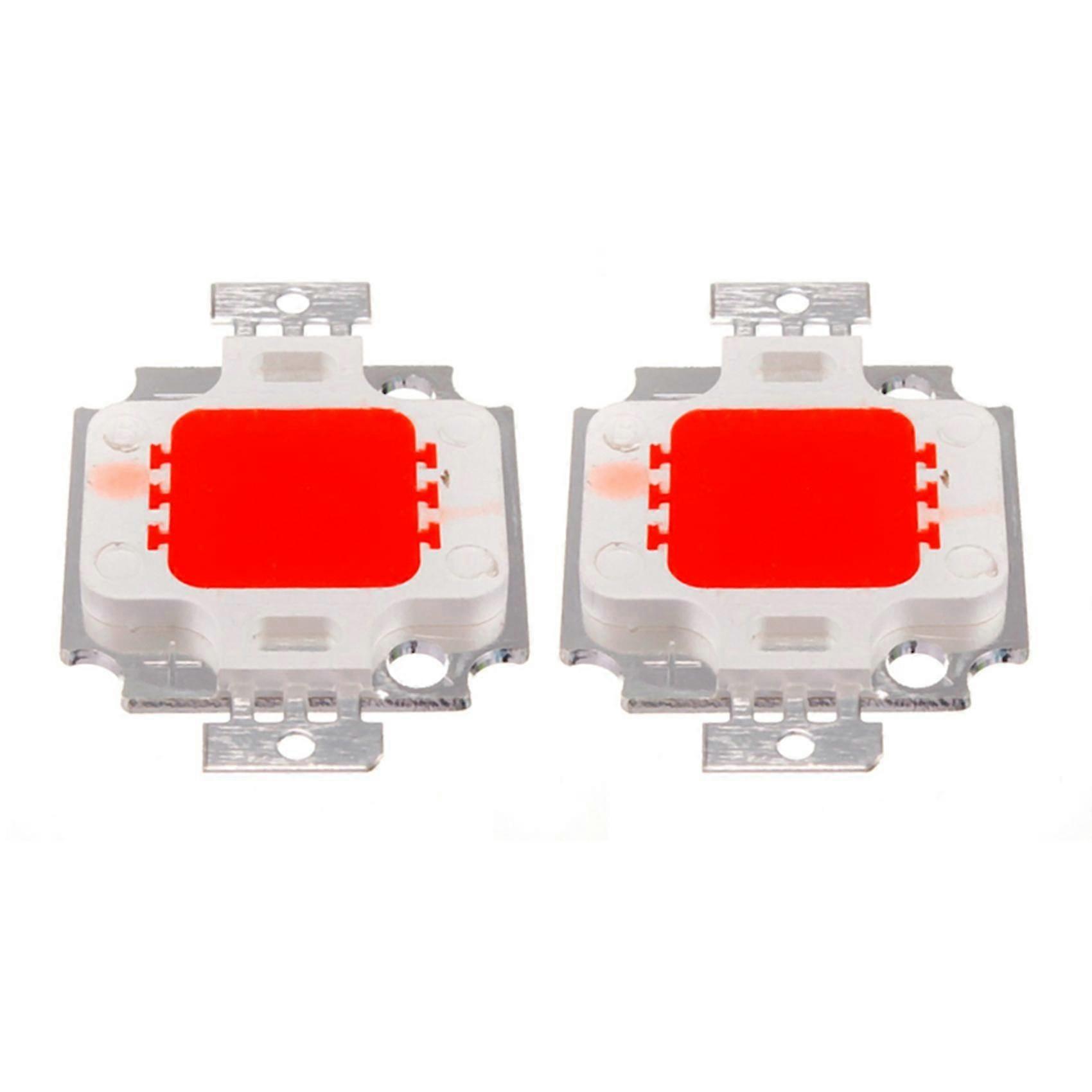 2x 10w Led Cob Chip Floodlight Floodlight Spotlight Lamp Light Red