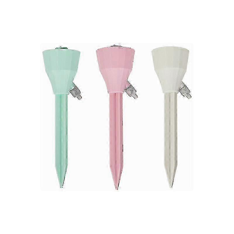 3pcs Automatic Plant Waterer with Drip Irrigation and Five Speed Settings