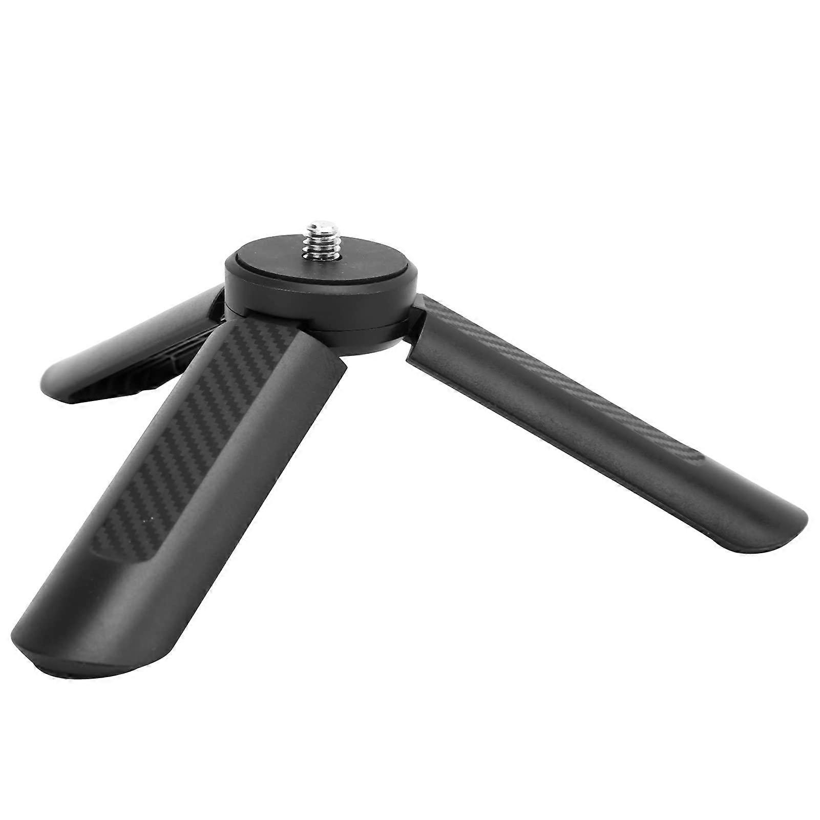 Table Tripod, Tripod, Camera Tripod, ABS Desktop Tripod with NonSlip Rubber Pad for Selfie Stick, Mobile Phone Holder, Stabilizer, Fill Light