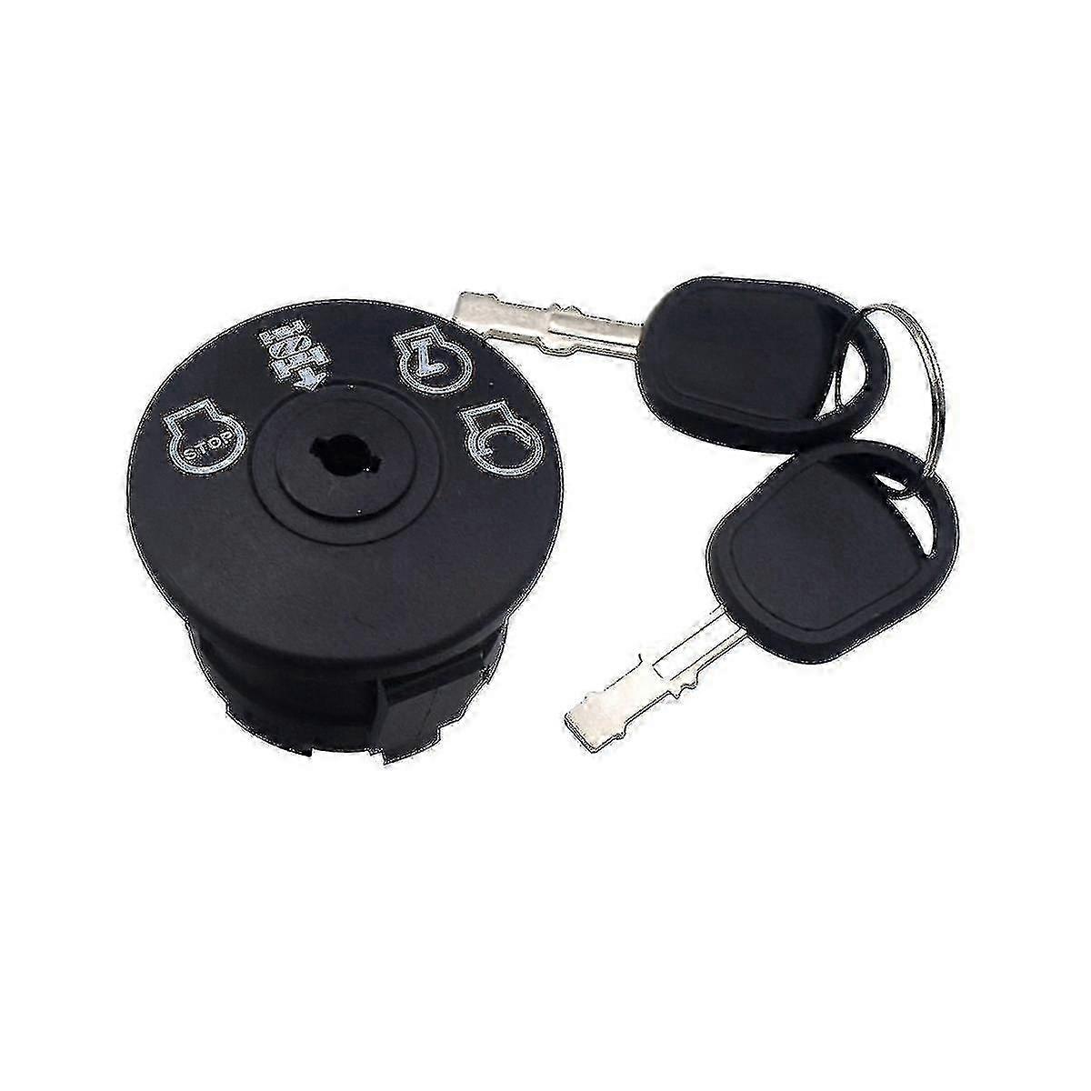 Ignition Switch 4 Position With Key For Riding Lawn Mower Tractor