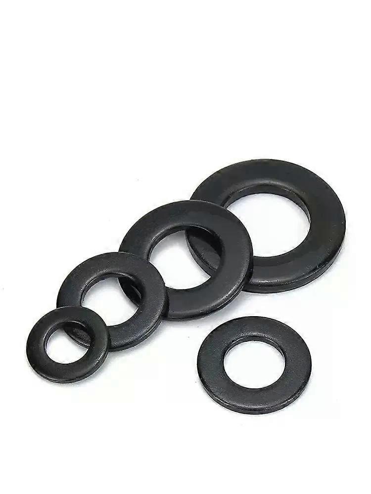 Black Carbon Steel Flat Washer Plain Washers Gaskets