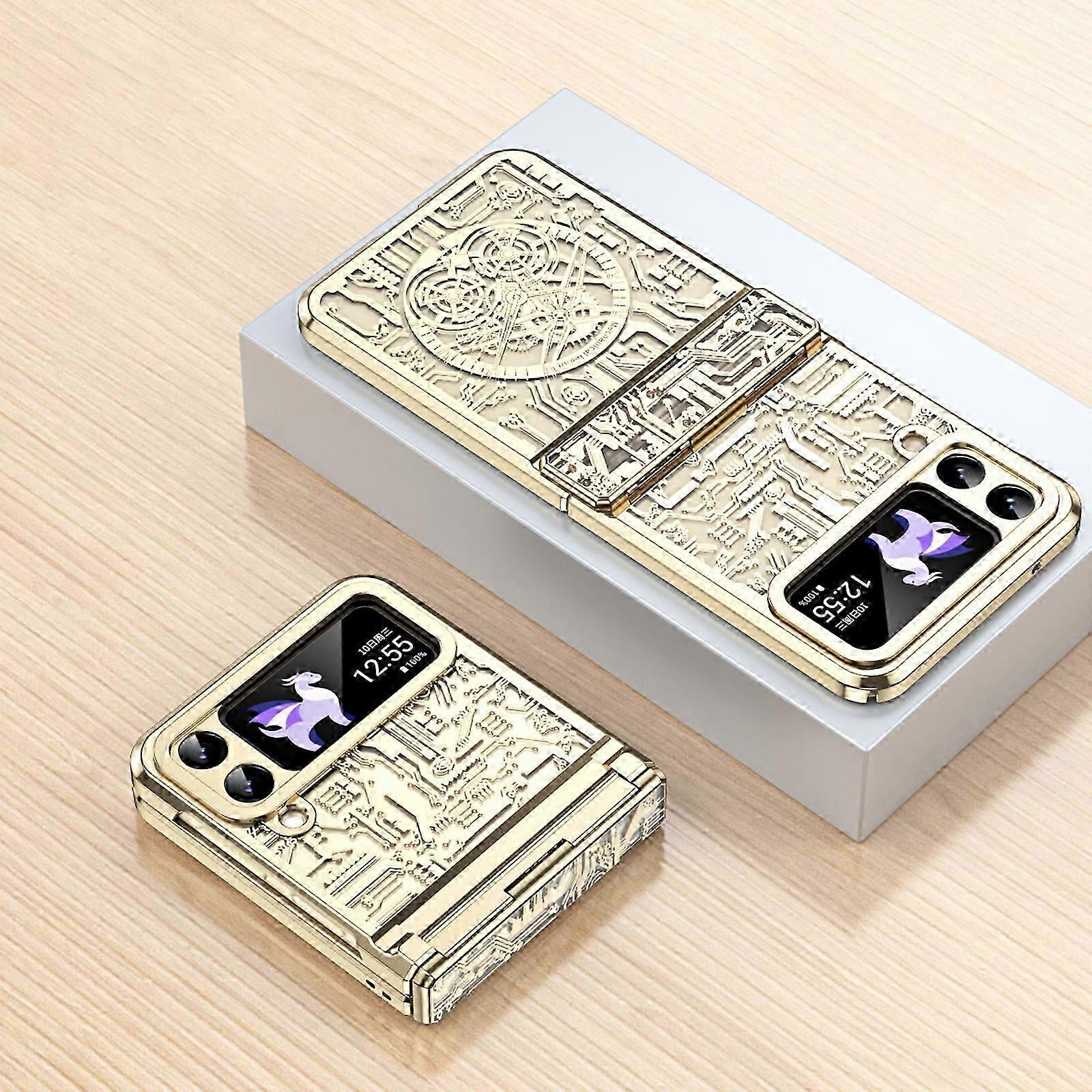 Galaxy Z Flip 5 Case, Samsung Z Flip 5 Case Hinge Protection Shockproof Protective Case for Galaxy Flip 5 5G