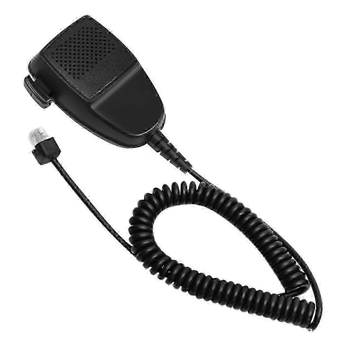 Radio Hand Microphone for Motorola GM300 GM950 - Noise-Canceling Speaker Mic with Coiled Cord, Compatible with EM200, LCS2000, CM Series
