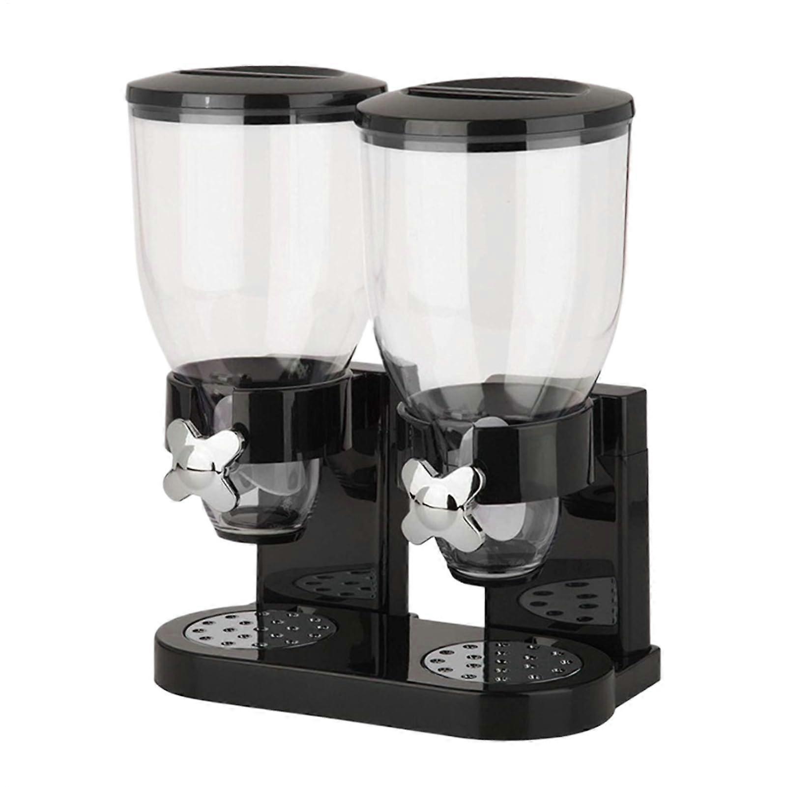 Muesli dispenser container Airtight grain storage Multipurpose snack dispenser