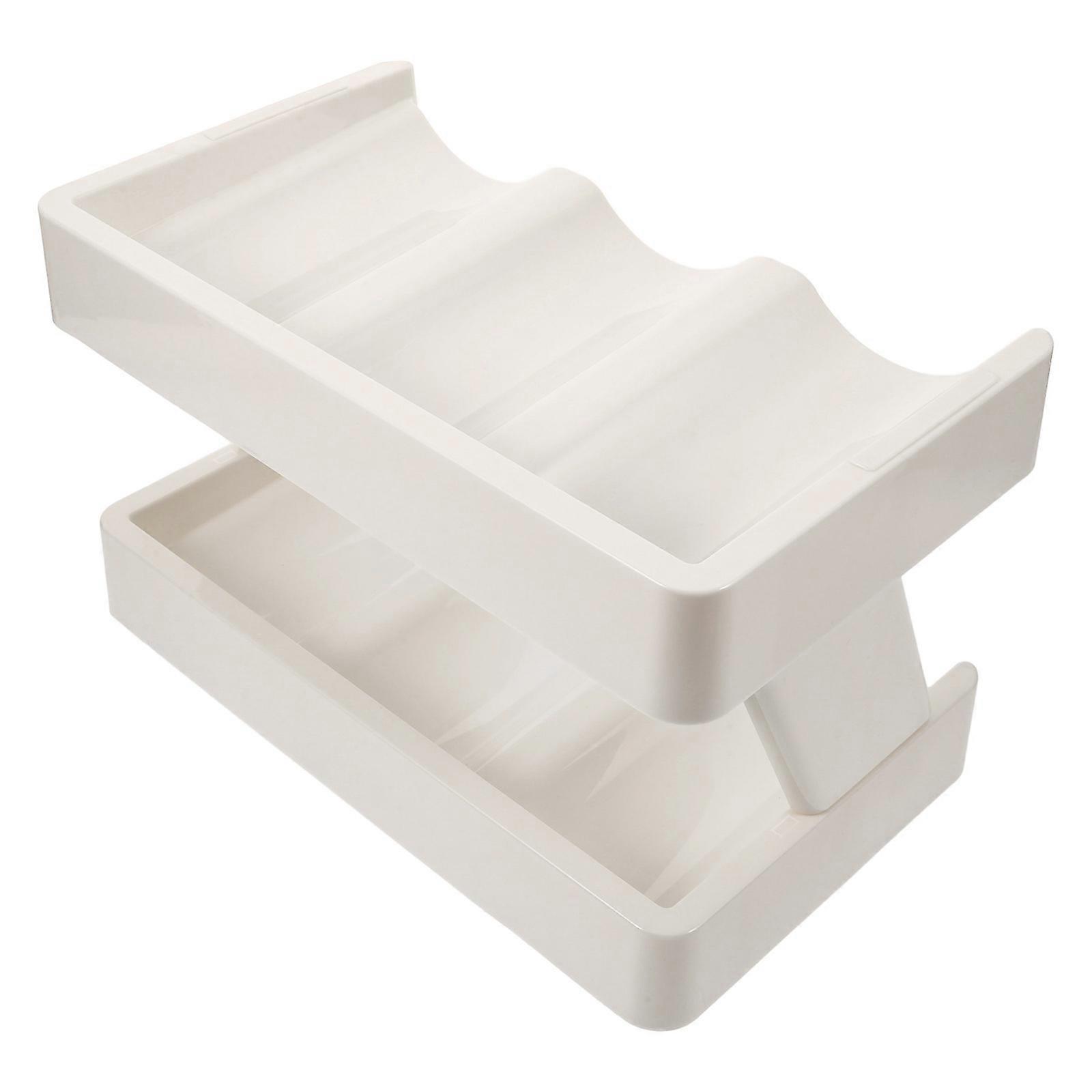 Two Tier Cup Organizer Rack for Tumblers, Mugs & Water Bottles – Space Saving Storage for Countertops & Cabinets – Stylish & Functional Design