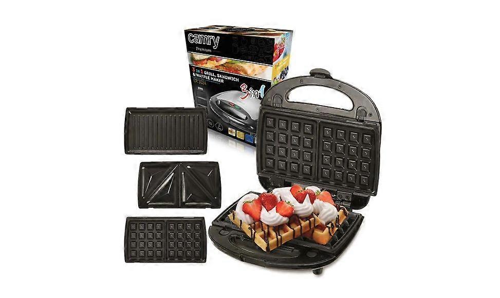 TOASTER TOASTER 3IN1 sandwich wafer bread machine 1000W