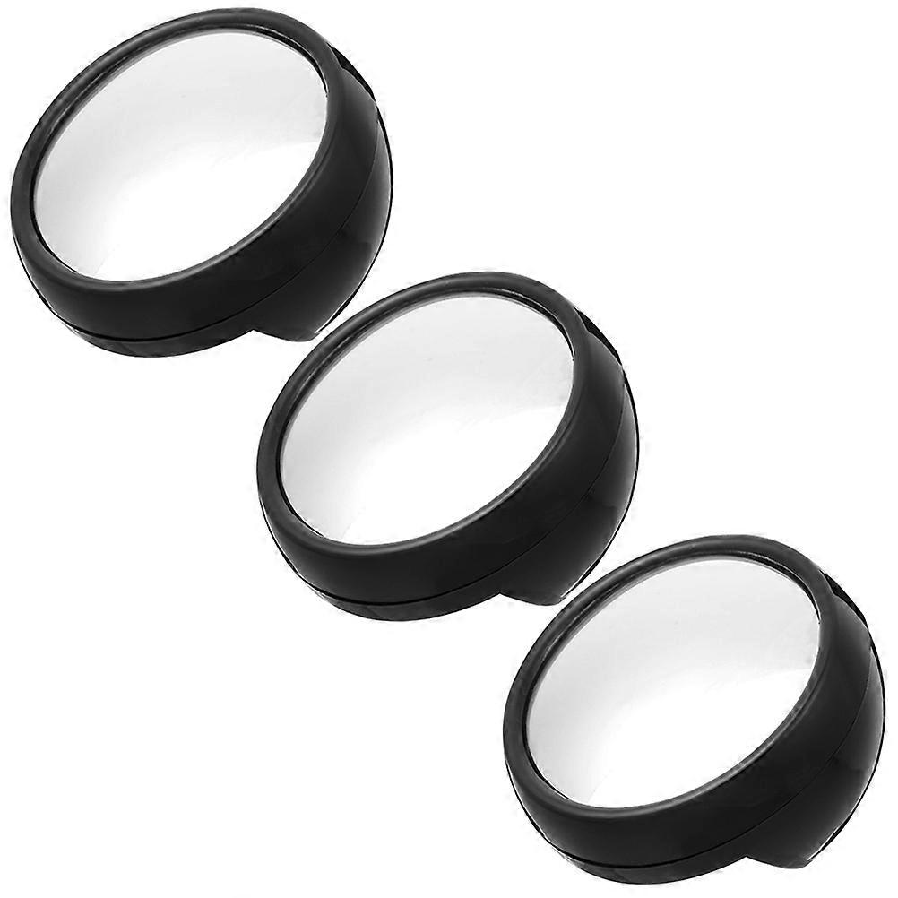 Cubicle Accessories Mirror For Computer Mini 7.50X7.50X4.00CM 3Pcs