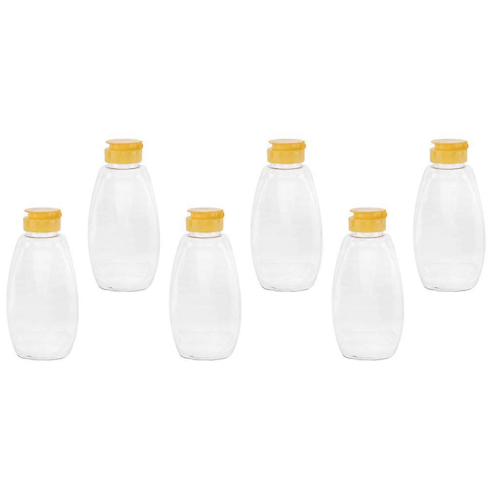 Honey Holder Empty Honey Bottles Home Users Leak-Proof 2.8×1.6×6.3in 6Pcs