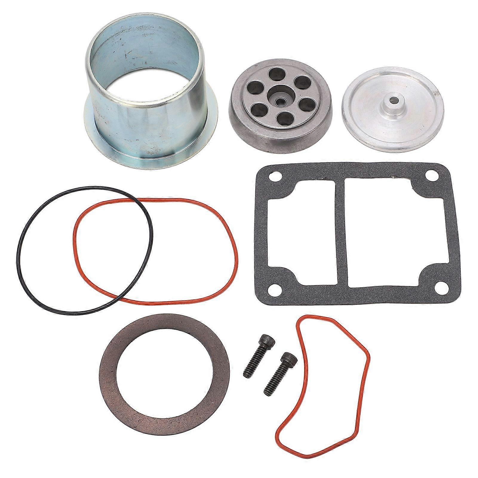 Air Compressor Cylinder Comp Ring Kit Metal Alloy Cylinder Sleeve Rebuid Set Replacement for DeVilbiss 1WC94 1WC94 1WC95