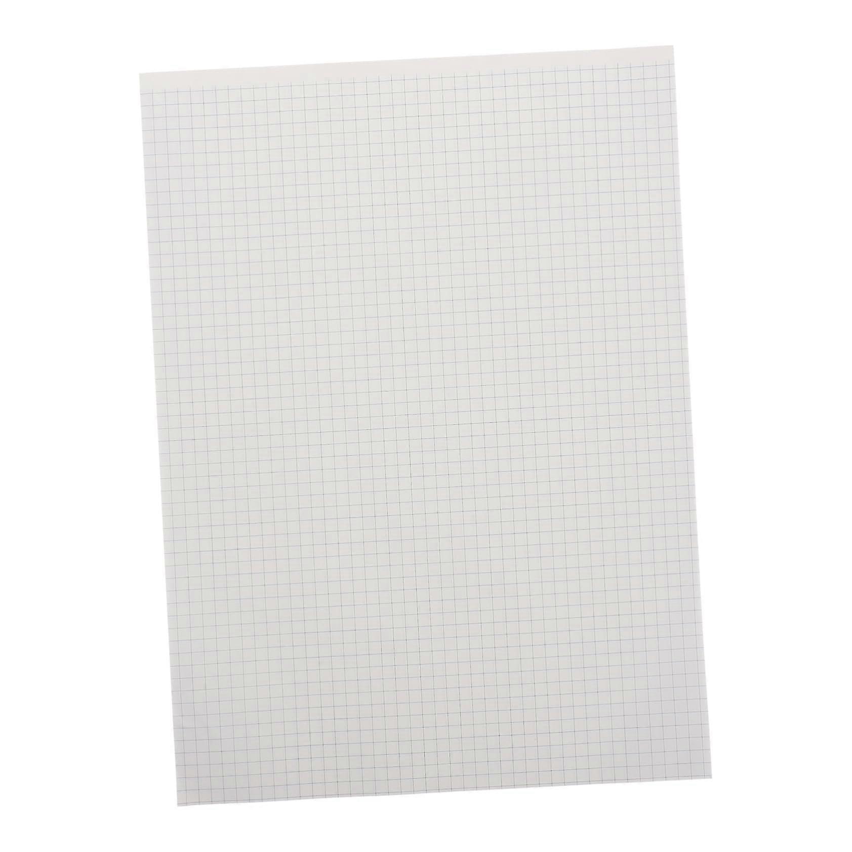 Checked Design Book Technical Notebook Graph Paper Pad Grid Chart Paper Loose Sheets