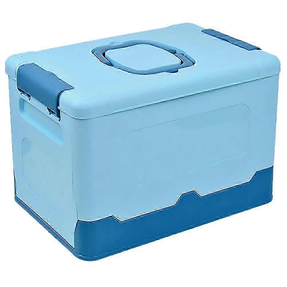 Plastic Storage Box Multifunctional Folding Box Tools Case Large Capacity Container for Toys Sundries