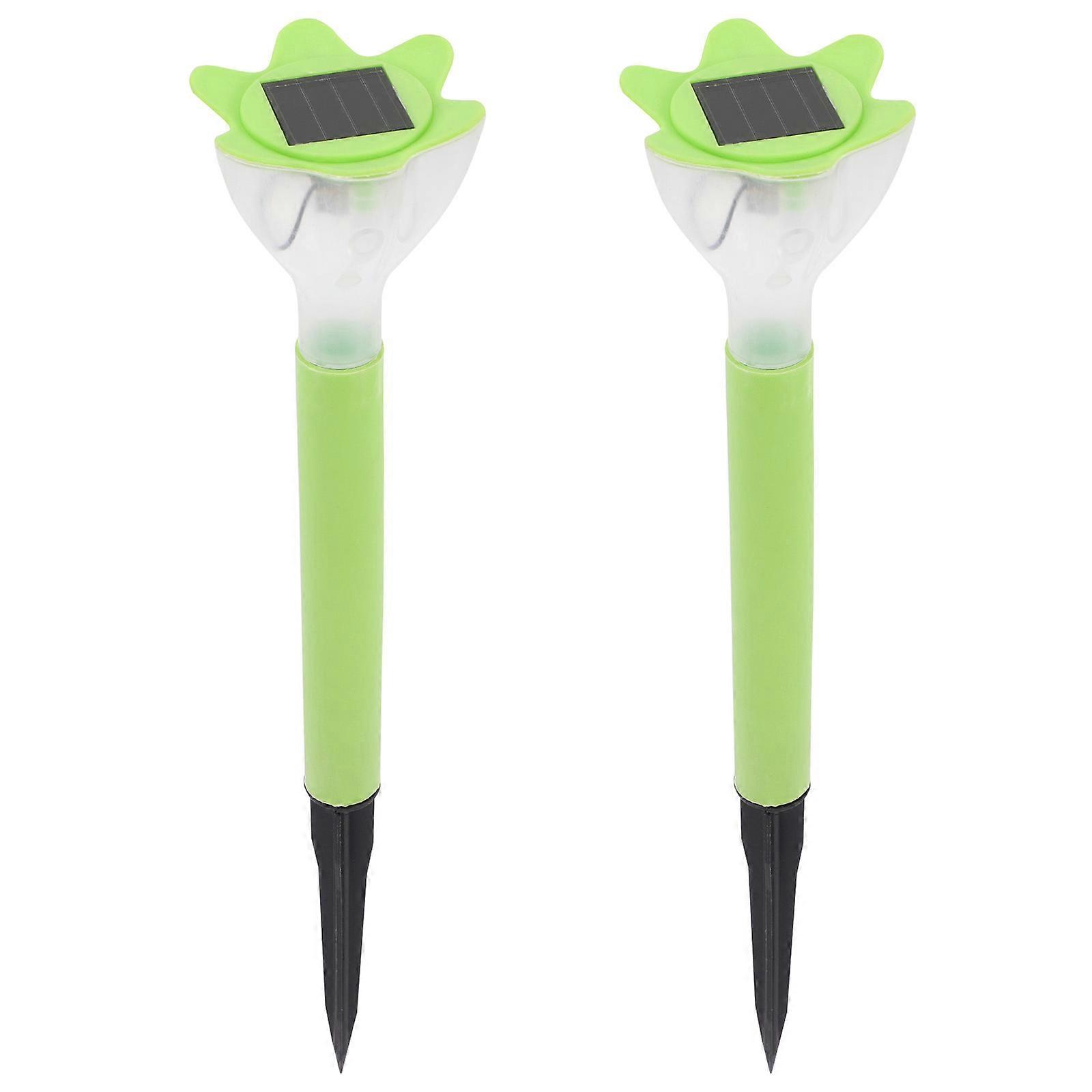 Solar Path Lights Outdoor Decorative LED Garden Stakes Durable Weather Resistant Lighting for Pathway Illumination