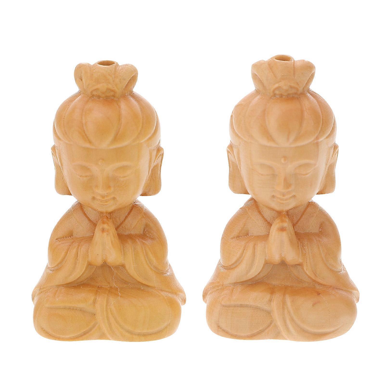 Golden Key Chain Ornament for Decoration with Composite Material Unique Chinese Style Design 2 Pieces