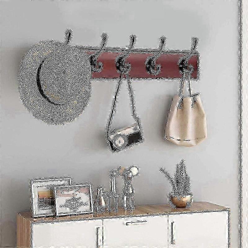 10 Pack Rustic Wall Mounted Heavy Duty Double Coat Hooks Retro