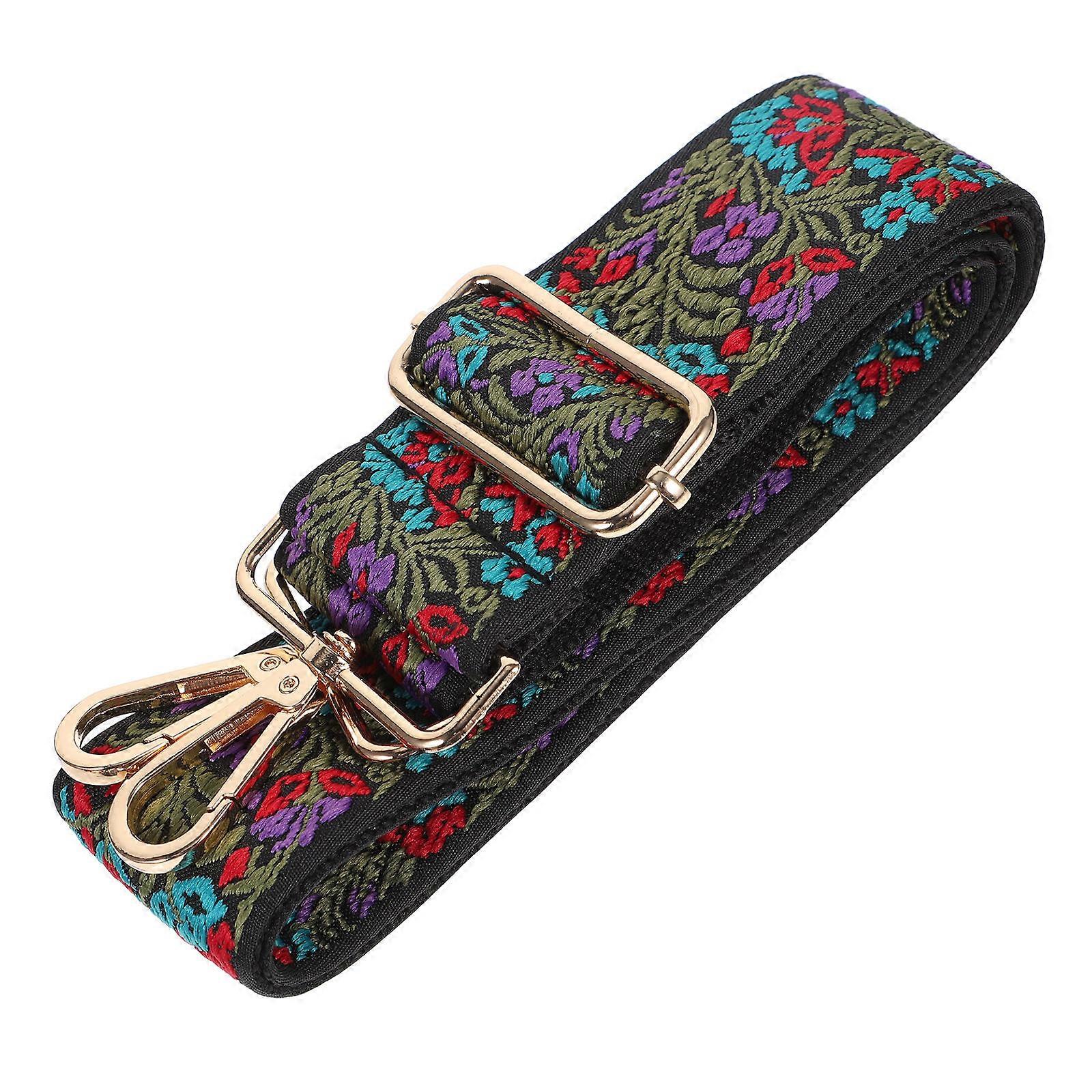 Adjustable Bag Shoulder Strap Ethnic Style Bag Replacement Strap